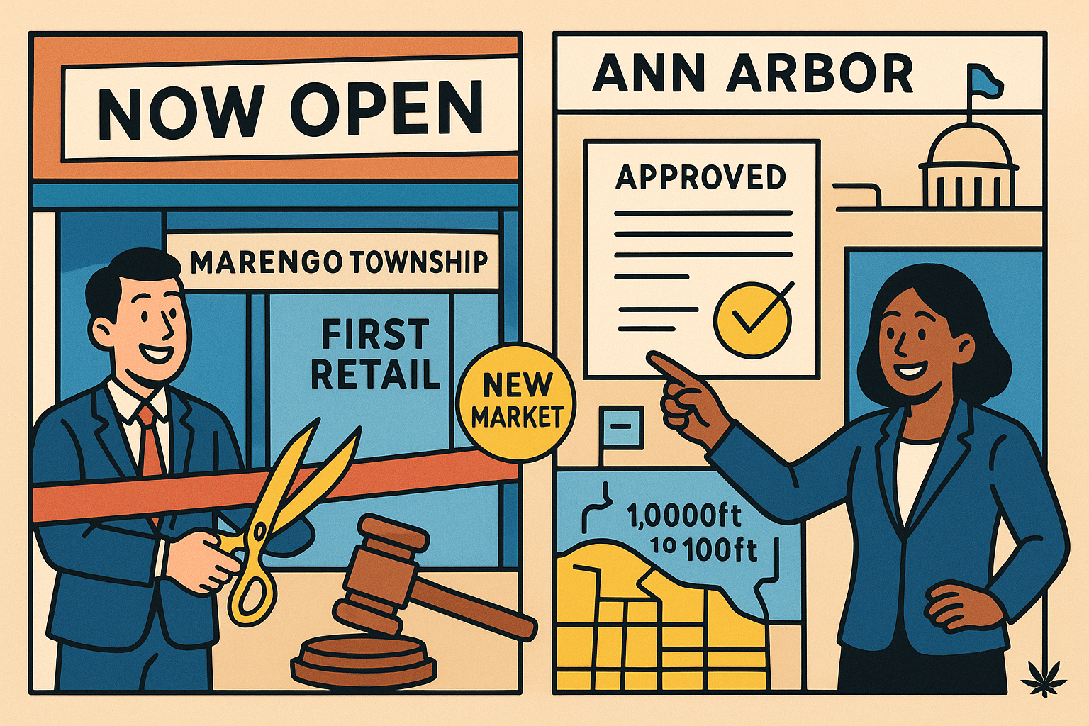 Michigan Slashes Ann Arbor School Buffers, Marengo Township Eyes First Retail