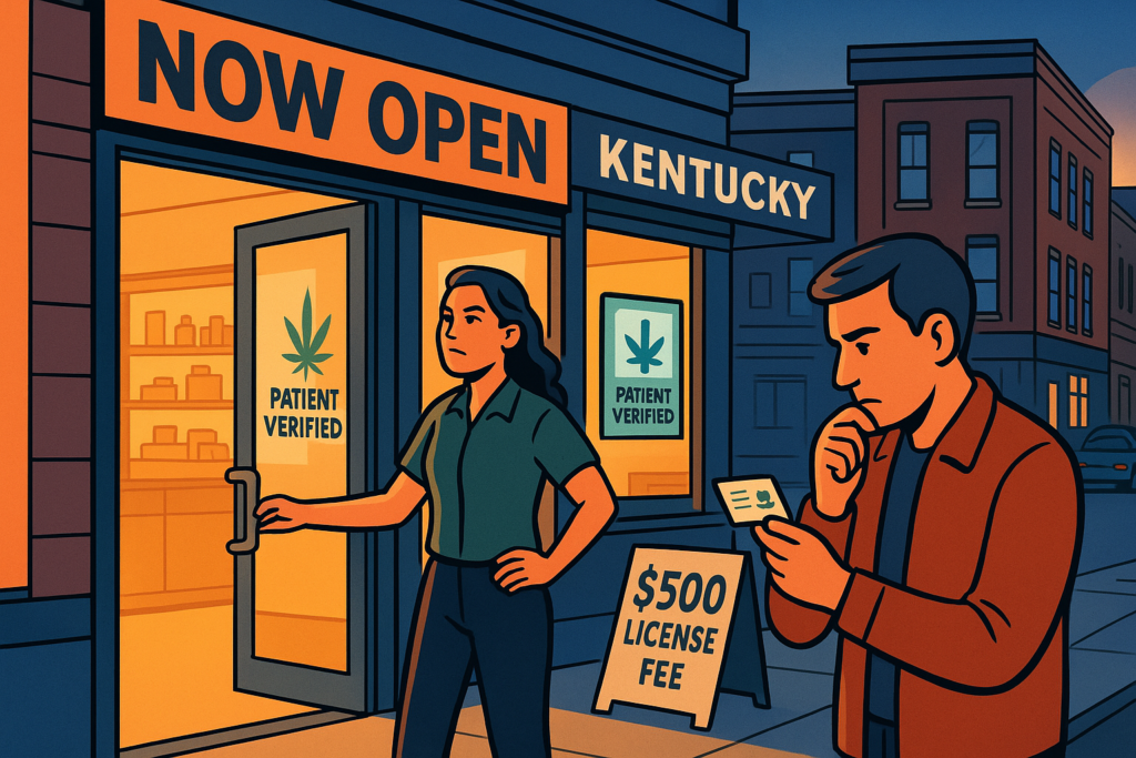 Kentucky cannabis retail dispensary storefront opening in Hopkins County - March 2026 market expansion