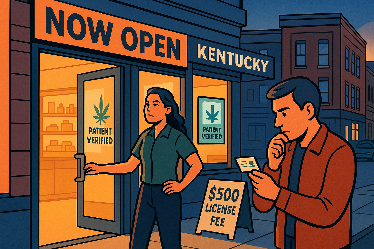 Kentucky cannabis retail dispensary storefront opening in Hopkins County - March 2026 market expansion