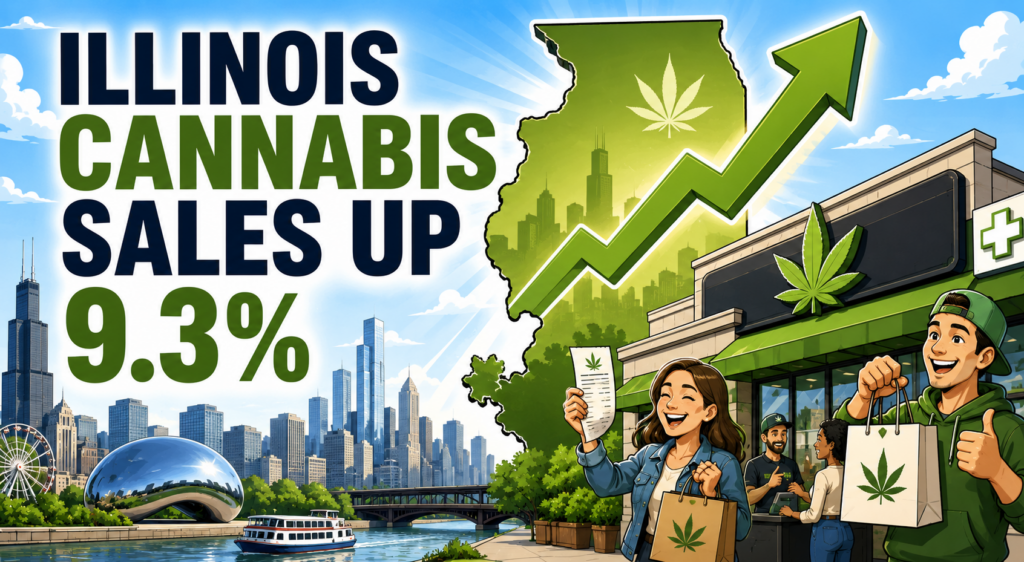 Illinois cannabis acquisition vireo sales increase