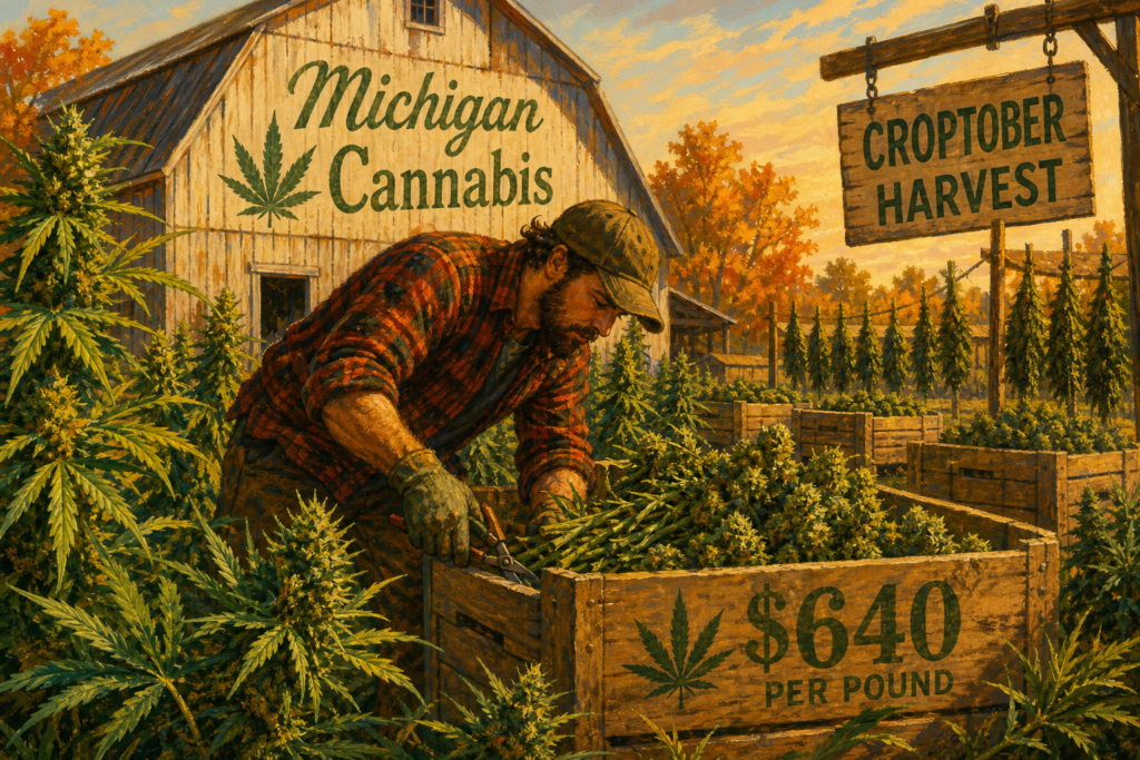 Two small border-town dispensaries await a vote - Michigan cannabis ballot ban could close both stores on election day
